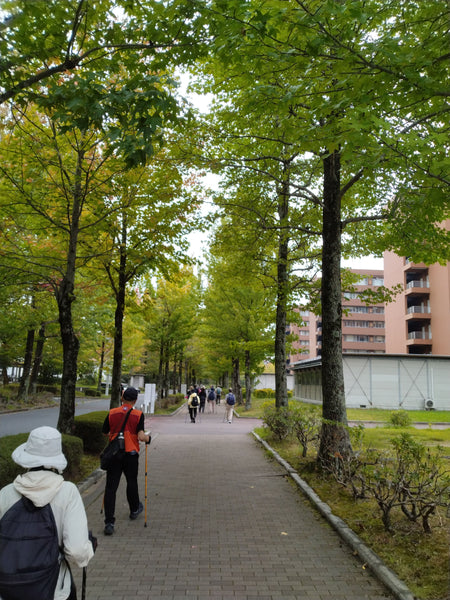 ノルディックを楽しむ会「広島大学キャンパスを歩こう」　行いました！