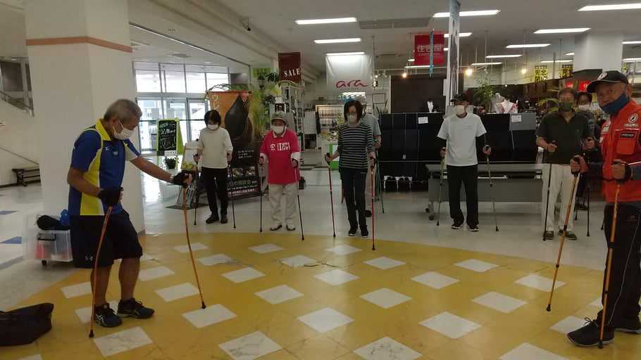 第13回　ノルディックウォーク体験会　＆　自立体力テスト